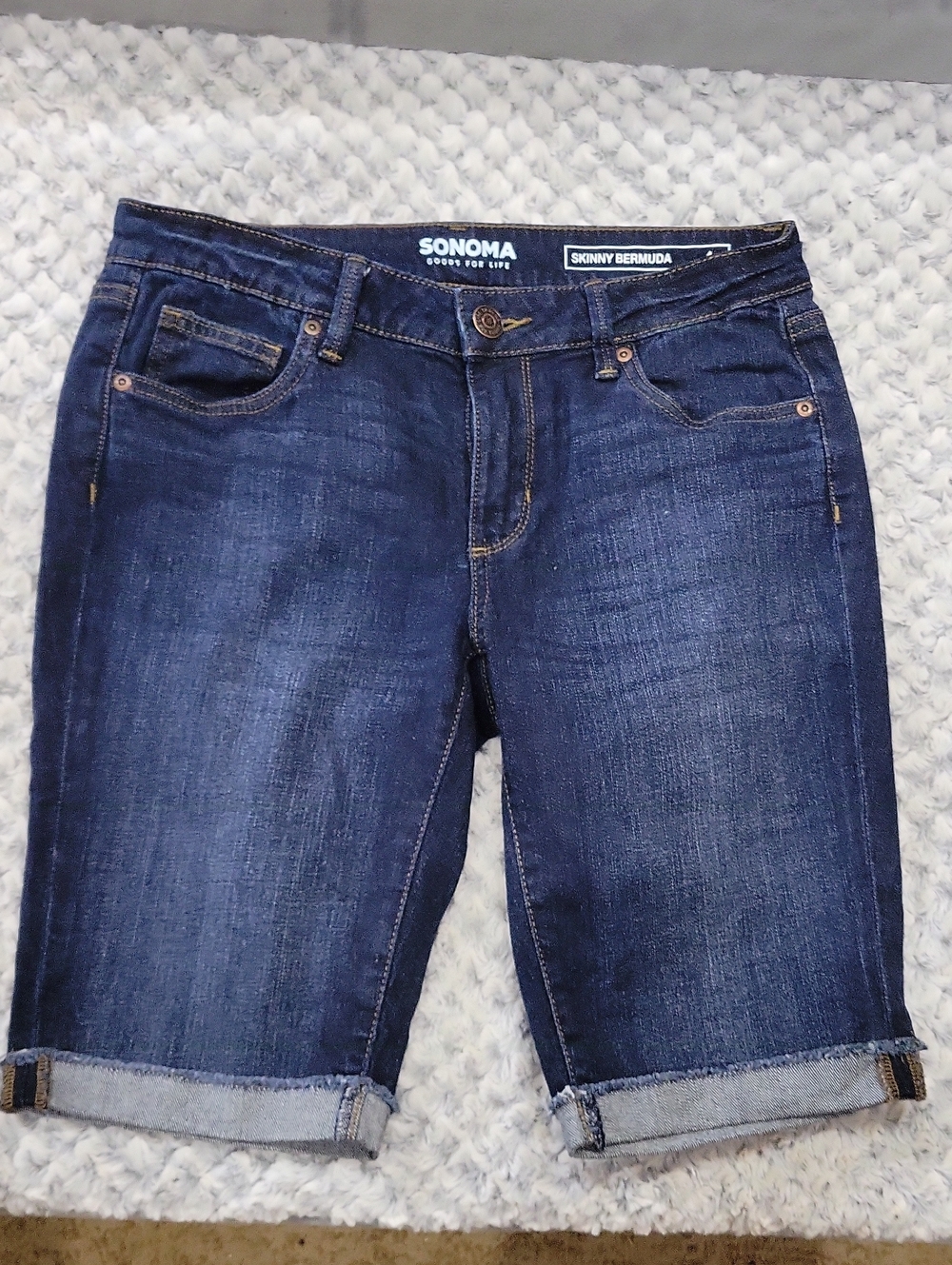 SONOMA Dark Blue Denim Bermuda Shorts